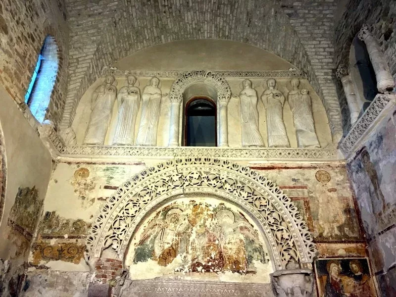 Particolare del Tempietto Longobardo