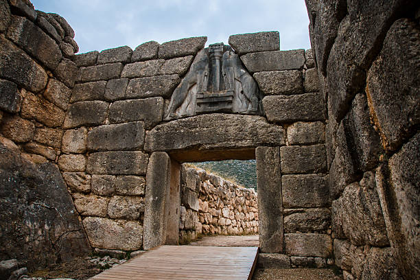 Porta dei Leoni,arte micenea